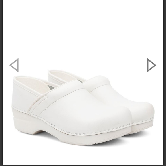 dansko white clogs